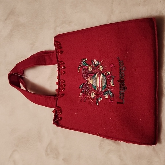 LONGABERGER HOMESTEAD  DECORATIVE 👜 HANDBAG - Picture 1 of 8